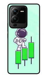Astronaut Trader Vivo V25 Pro 5G Glass Case